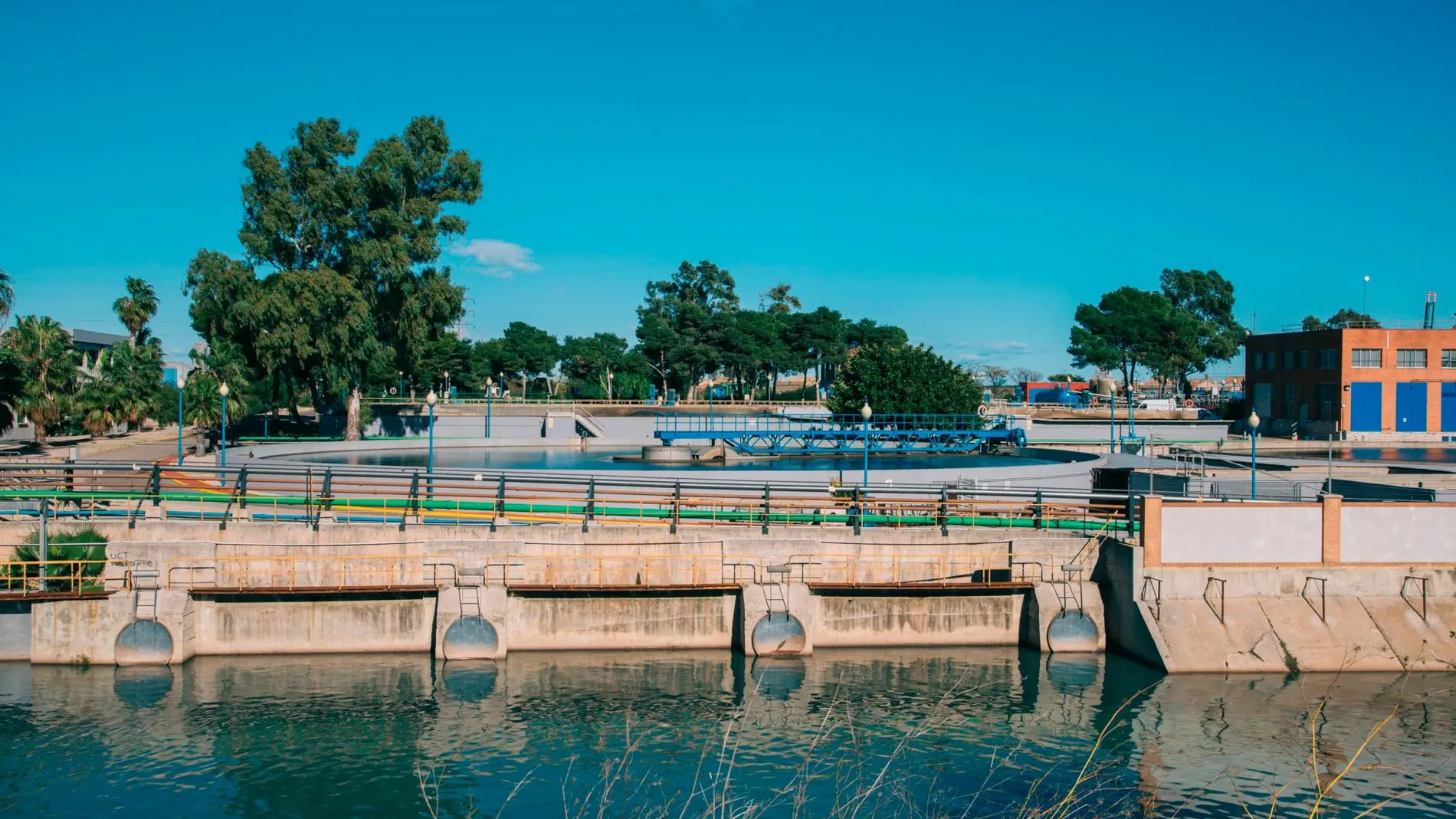 Imagen de archivo de la depuradora de Pinedo