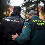 Agentes de la Policía y la Guardia Civil