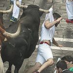 La Palmosilla debutó en Pamplona con el tiempo récord de estos Sanfermines (2:12)
