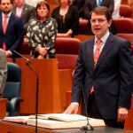 Fernández Mañueco jura el cargo de presidente de la Junta de Castilla y León