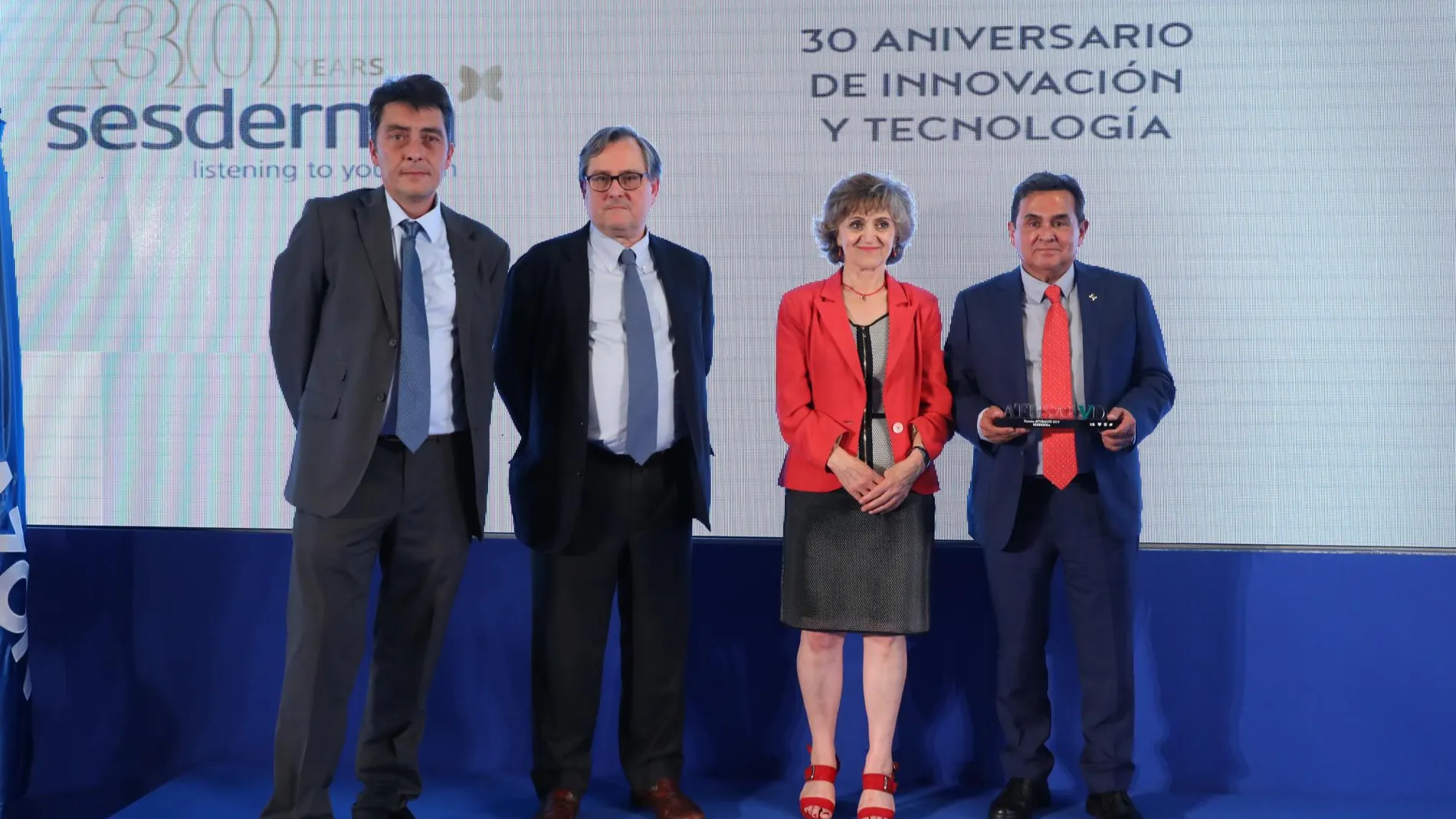 Sergio Alonso, Francisco Marhuenda, María Luisa Carcedo y Gabriel Serrano