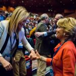 Cristina Cifuentes y Esperanza Aguirre