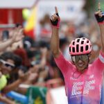 Sergio Higuita se ha proclamado el vencedor de la decimoctava etapa de la Vuelta ciclista