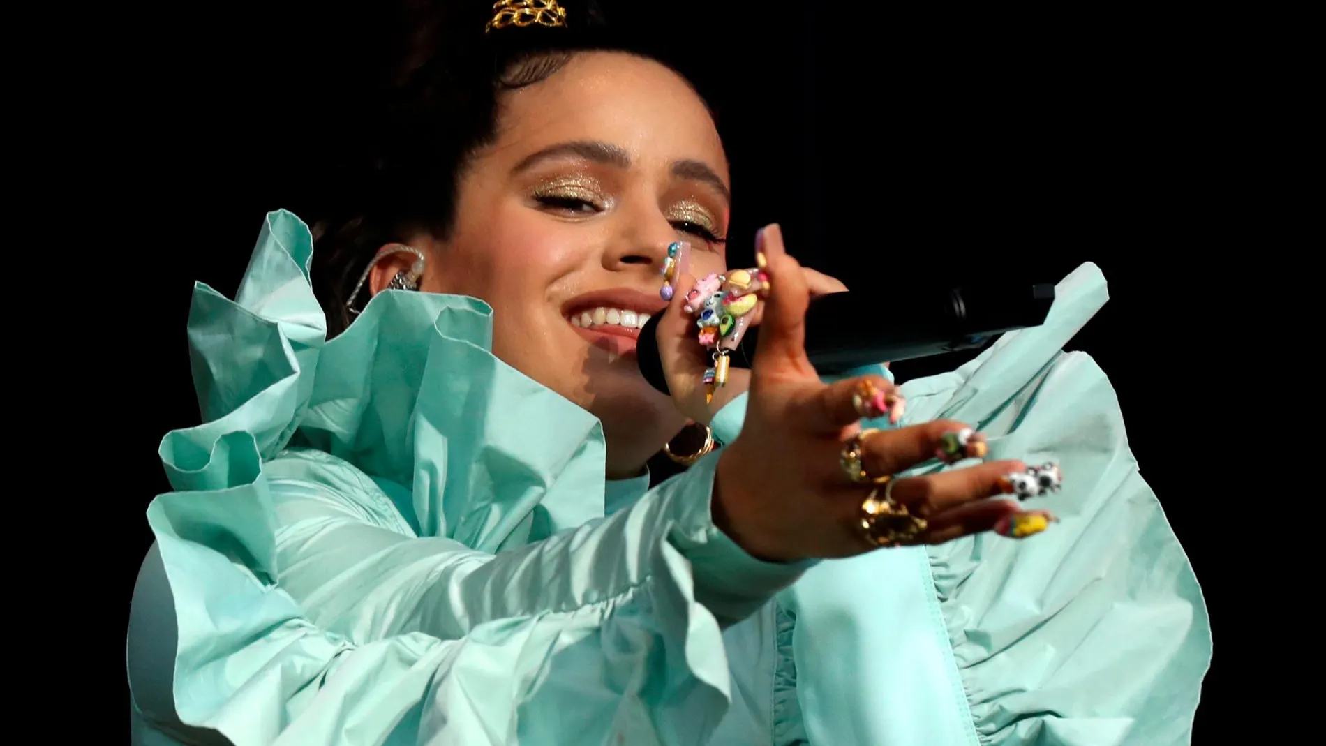 Rosalía en el concierto de inicio de Mad Cool 2019