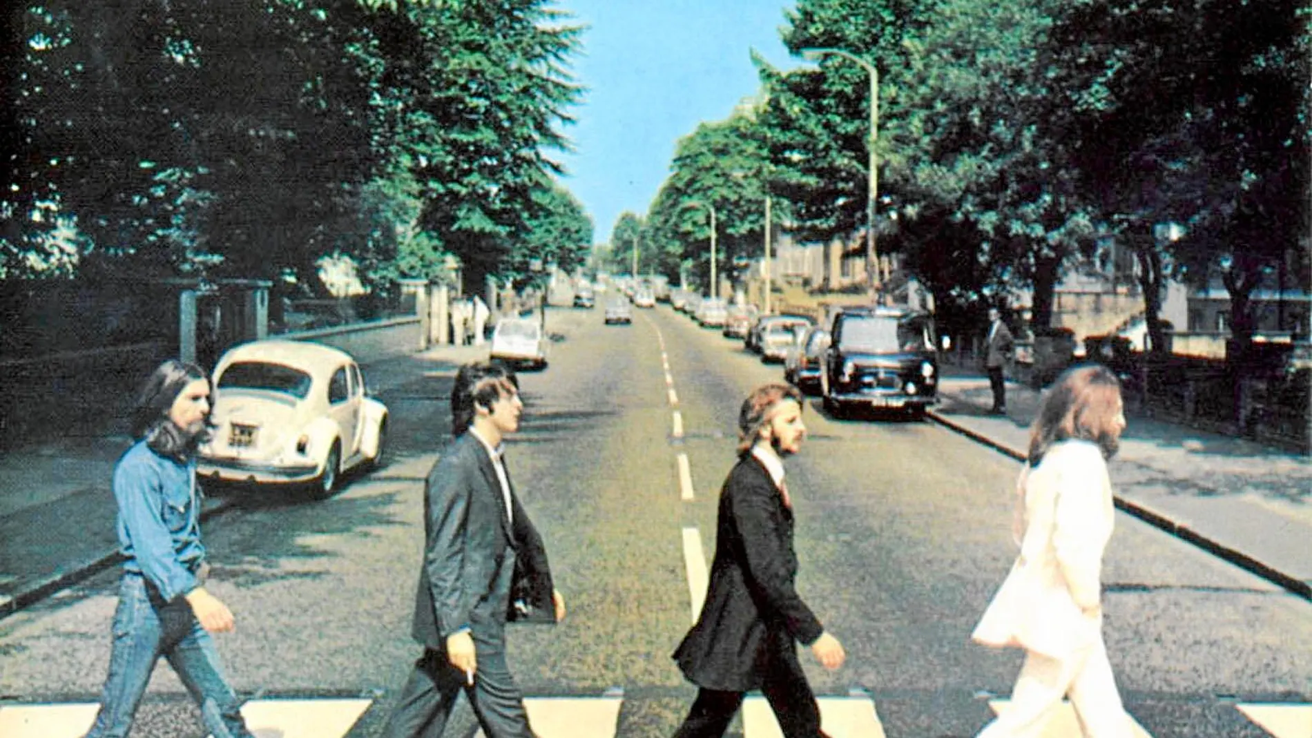 La icónica imagen que ilustró «Abbey Road», el último disco de los Beatles que lanzaron en 1969