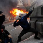El “núcleo duro” de los terroristas callejeros se esconde en “casas okupadas”