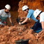 Campaña de excavación en el Yacimiento de Galería en la Sierra burgalesa de Atapuerca