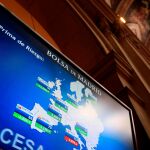 El principal indicador de la Bolsa española, el IBEX 35/Efe