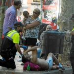 Las Ramblas se convirtieron hace ahora algo más de dos años en el epicentro del terror yihadista / Efe