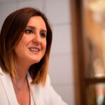 La portavoz del PP en el Ayuntamiento de Valencia, María José Catalá, en la presentación del plan de trabajo para saber qué pasó en la EMT