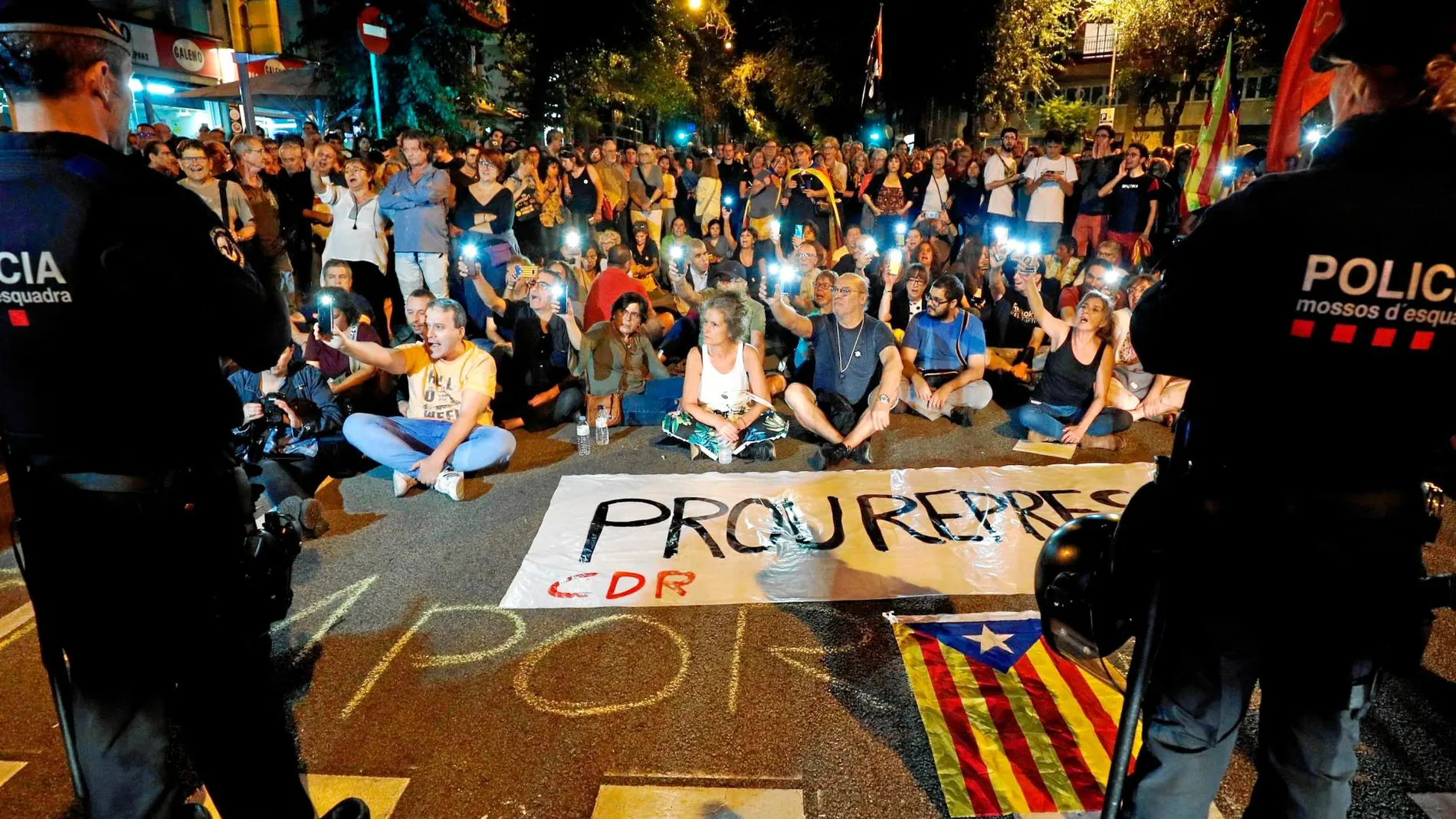 La «kale borroka» catalana