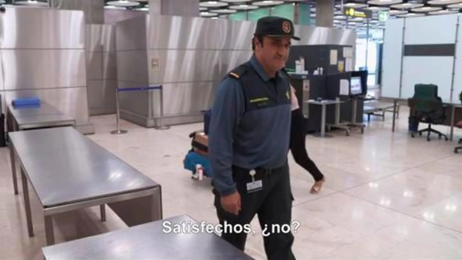 EL Guardia Civil Fran en uno de los programas de “Control de Fronteras”