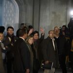 En la imagen, miembros de la anterior Mesa del Parlament