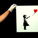 “Niña con globo” de Bansky/REUTERS
