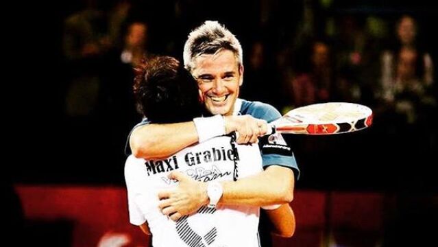 Maxi Grabiel y Miguel Lamperti