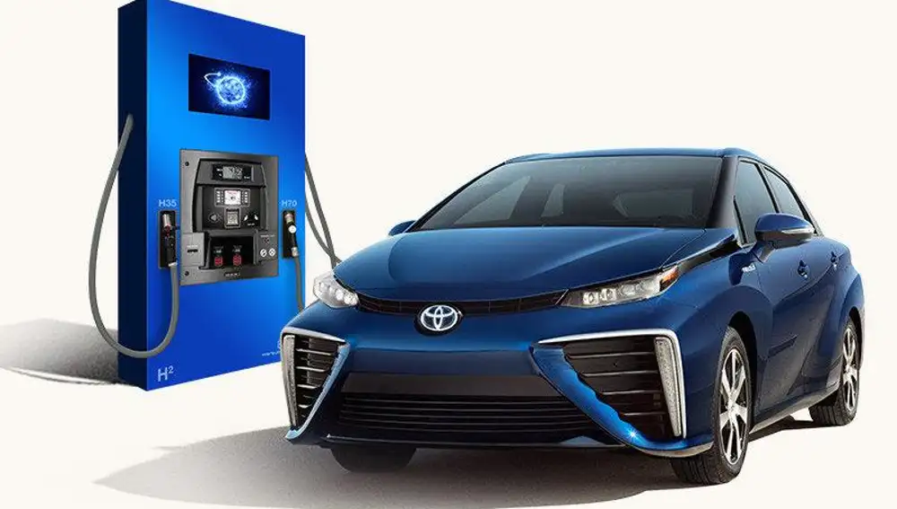 El Mirai es un modelo de Toyota que funciona con hidrógeno