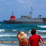 El “Turia” quedó varado a pocos metros de la playa