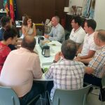 En la imagen, la consellera de Agricultura durante su primera toma de contacto con La Unió de Llauradors el pasado mes de junio, recién nombrada en su cargo