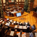 El pleno del Consistorio, ayer