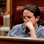 El secretario general de Podemos Pablo Iglesias. Foto: EFE/Emilio Naranjo
