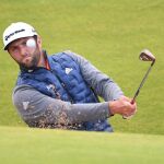 Jon Rahm, durante la primera jornada del Abierto Británico