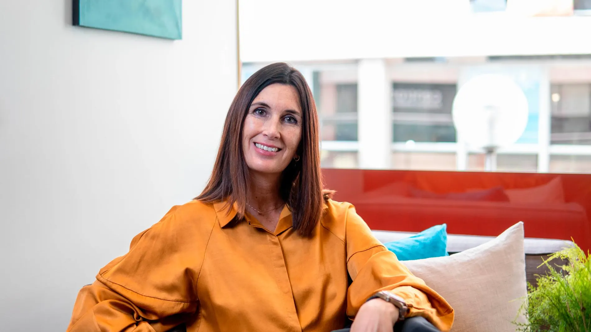 “El hecho de ser madre me aporta empuje para todo, aunque reconozco que he nacido adicta al trabajo”