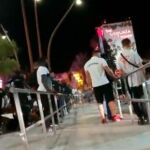 Fotograma del vídeo de la pelea