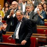 Torra reitera su defensa a los CDR: “Estamos hartos de que entren en nuestras casas de madrugada”