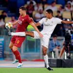 Varane, en un partido de pretemporada del Real Madrid