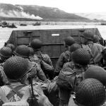 Soldados americanos a punto de desembarcar en Normandía / Foto: La Razón