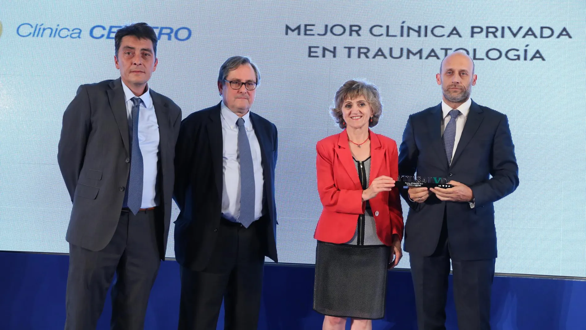 Sergio Alonso, Francisco Marhuenda, María Luisa Carcedo y Ernesto San Francisco