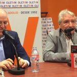 El autor Jordi Canal junto al catedrático Celso Almuiña