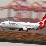Un avión de Qantas