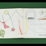 El dibujo que Joan Miró regaló a Fraga