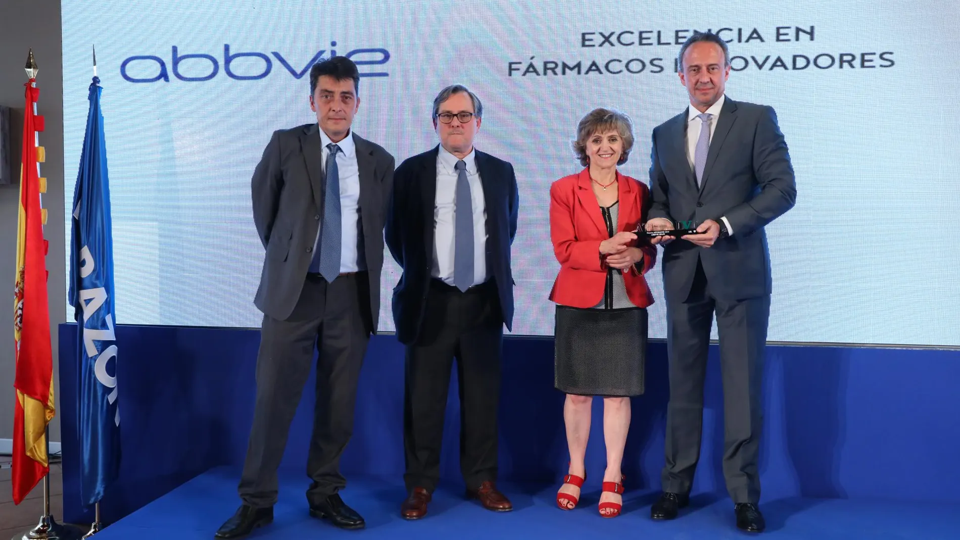 Sergio Alonso, Francisco Marhuenda, María Luisa Carcedo y Esteban Plata