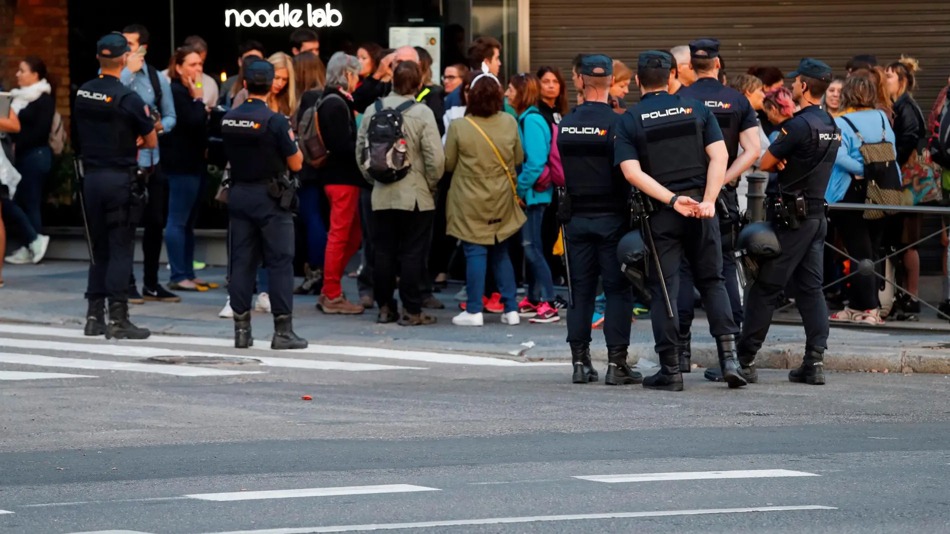 Protestas ante la Audiencia Nacional