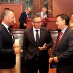 Joaquín Segado (PP), Diego Conesa (PSOE) y Juan José Molina (Cs) defenderán hoy en el Congreso de los Diputados la reforma del Estatuto con la eliminación de los aforamientos