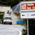 Imagen del Valle de los Caídos hoy domingo, 20 de octubre, en víspera de la exhumación de Franco. (Foto: Rubén Mondelo)