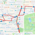 Los cortes de tráfico por la carrera 'Madrid corre por Madrid' comenzarán este domingo de madrugada