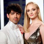 Joe Jonas y Sophie Turner, en la gala de Oscar