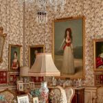 El cuadro de Goya expuesto en una sala del Palacio de Liria