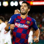 Luis Suárez, durante un partido con el Barcelona