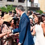 Don Felipe y Doña Letizia, a su llegada al Archivo de Indias de Sevilla / Ke-Imagen