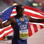Coleman se impuso con claridad en la final de los 100 metros