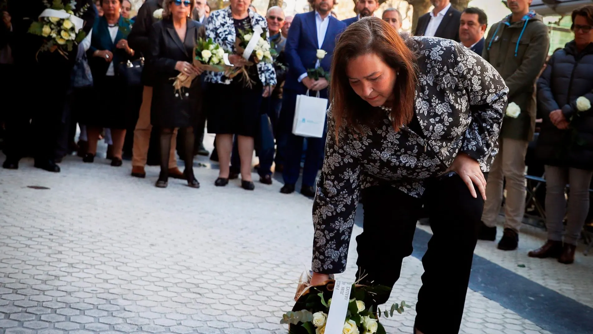 Maite Araluce, presidenta de la AVT