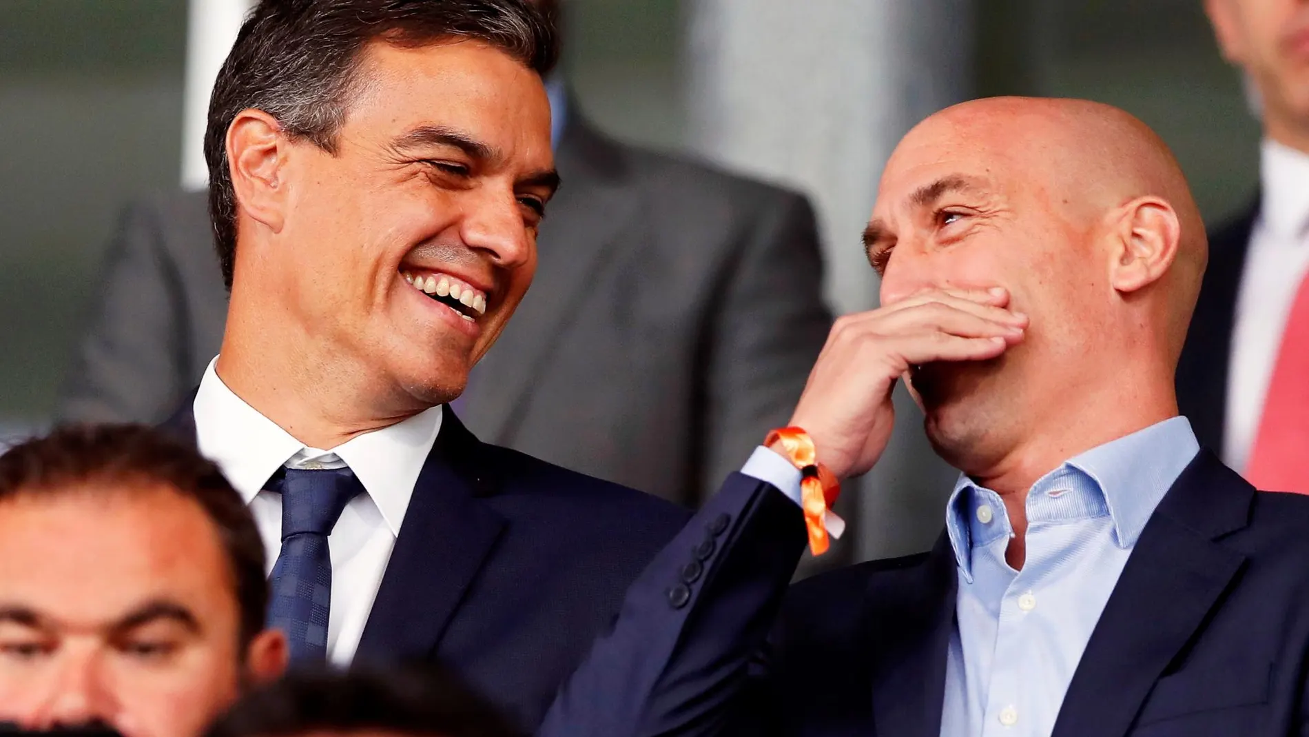 Pedro Sánchez y Luis Rubiales