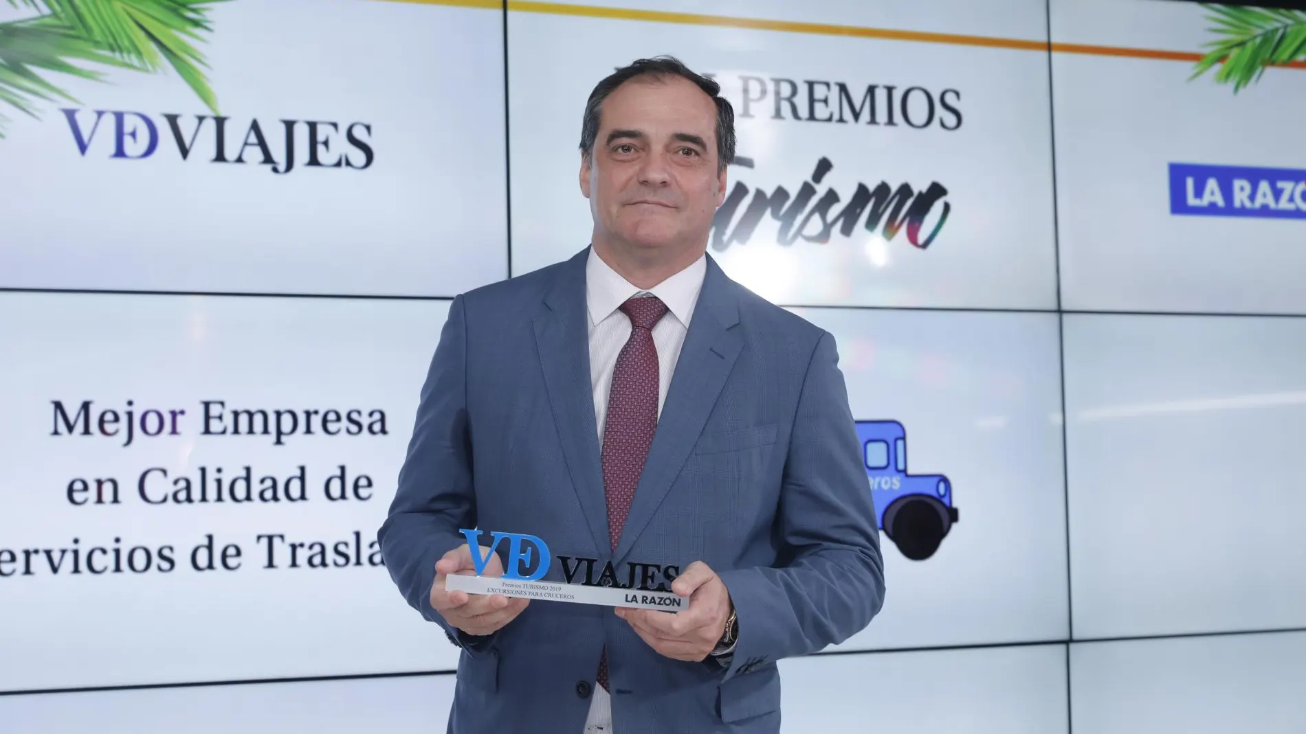 Manuel Castelao, durante la recogida del galardón | Jesús. G. Feria