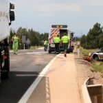 Accidente en la N-122 con dos fallecidos