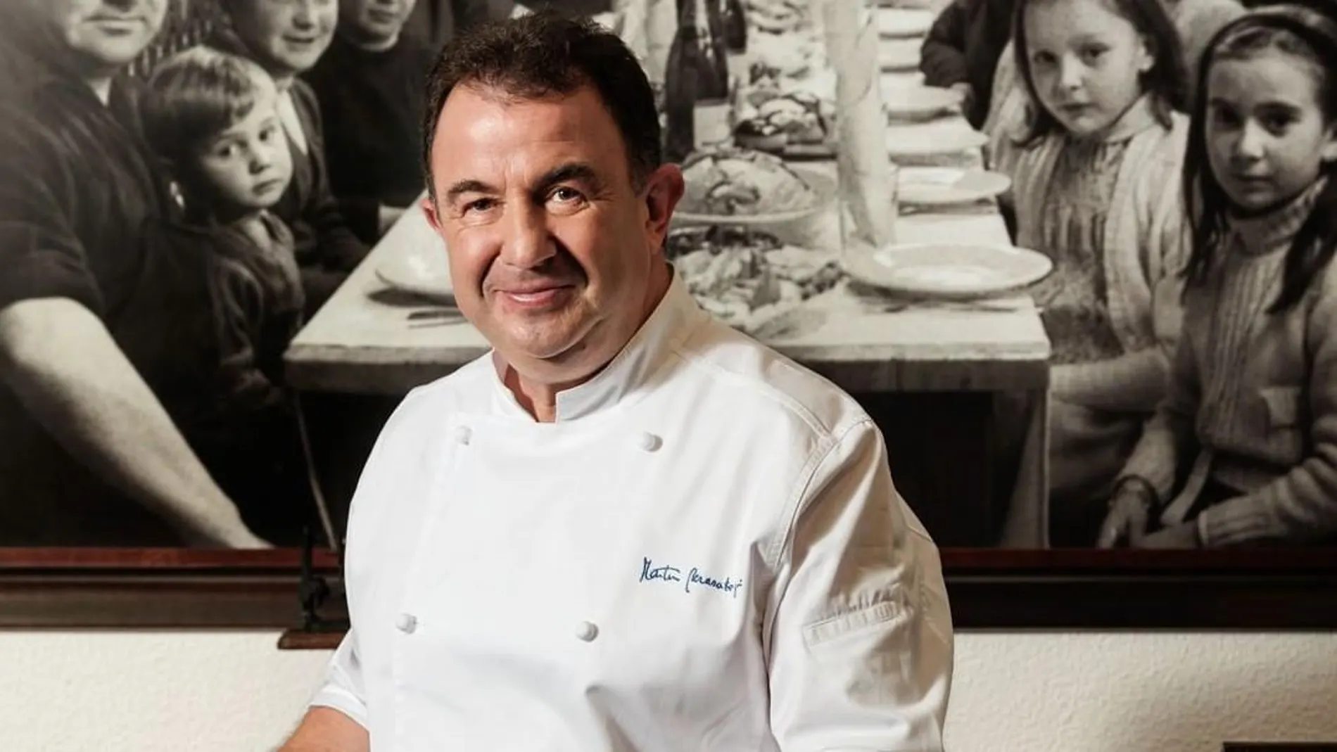 El chef Martín Berasategui
