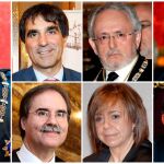 Los jueces del "procés"/Foto: Efe